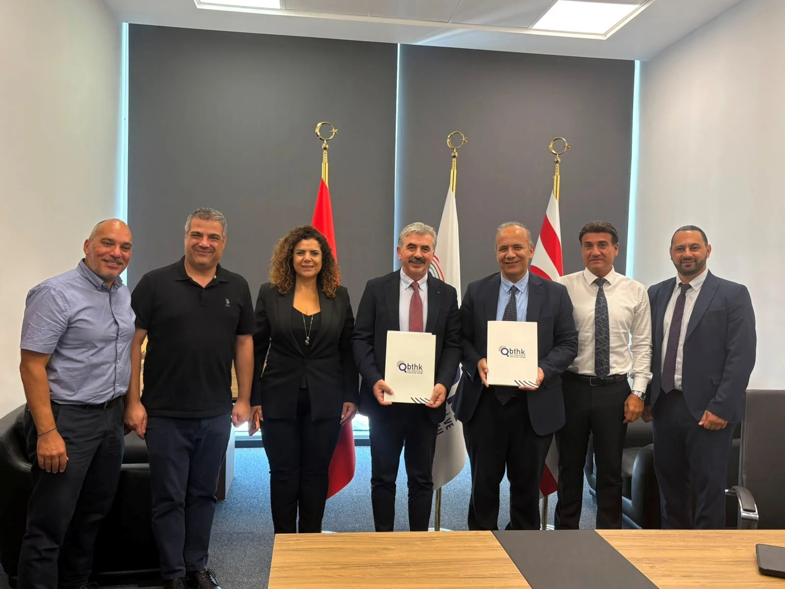 BTHK ile KKTC Telsim arasında imzalanan sözleşme