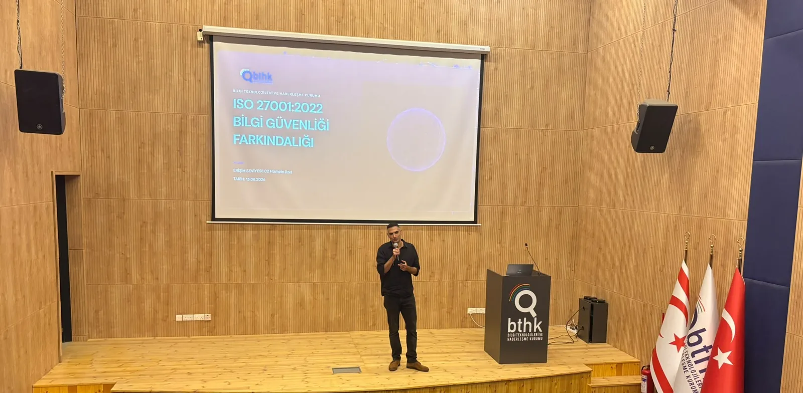 BTHK Bilgi Güvenliği Farkındalık Eğitimi – ISO 27001:2022 sunumu