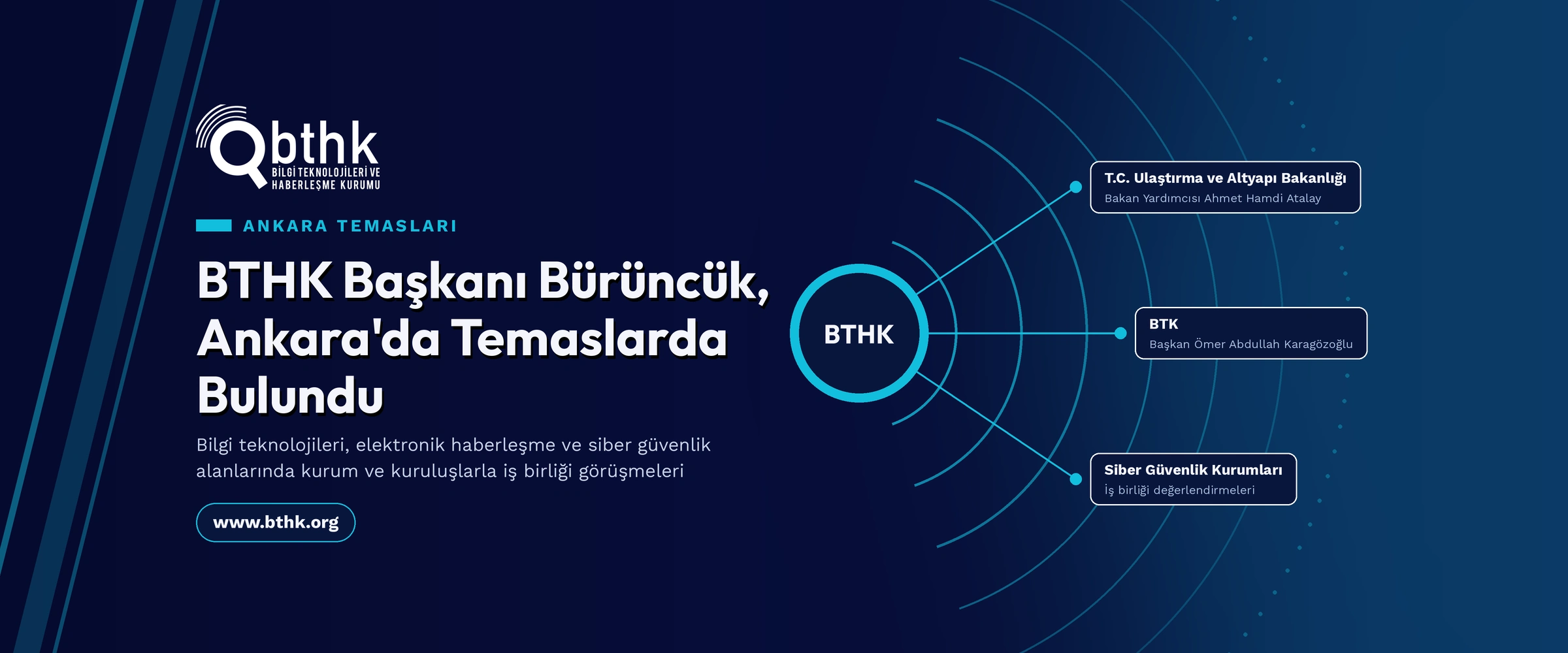 BTHK Başkanı Bürüncük, Ankara’da Temaslarda Bulundu