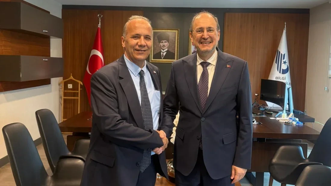 BTHK Başkanı Doç. Dr. Kadri Bürüncük, BTK Başkanı Ömer Abdullah Karagözoğlu ile